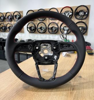Audi A4 B9 Q7 SQ7 4M S Line Lenkrad neu beziehen Design L259